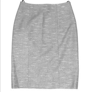Hugo Boss Gray Pencil Skirt